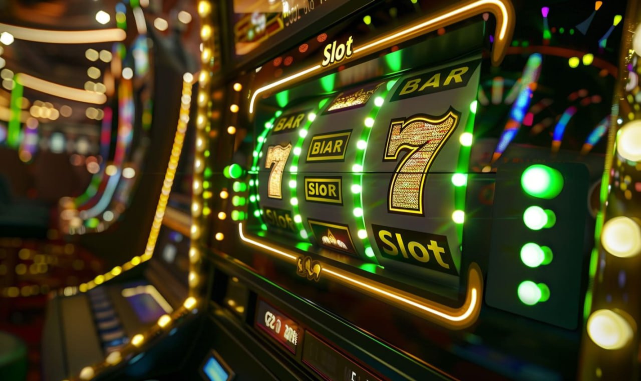 Layar dasbor multi-permainan dengan pilihan slot dan meja dealer